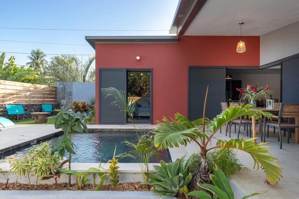 סן-פייר Villa Benjoin St-Pierre Piscine Chauffee Et Mer מראה חיצוני תמונה