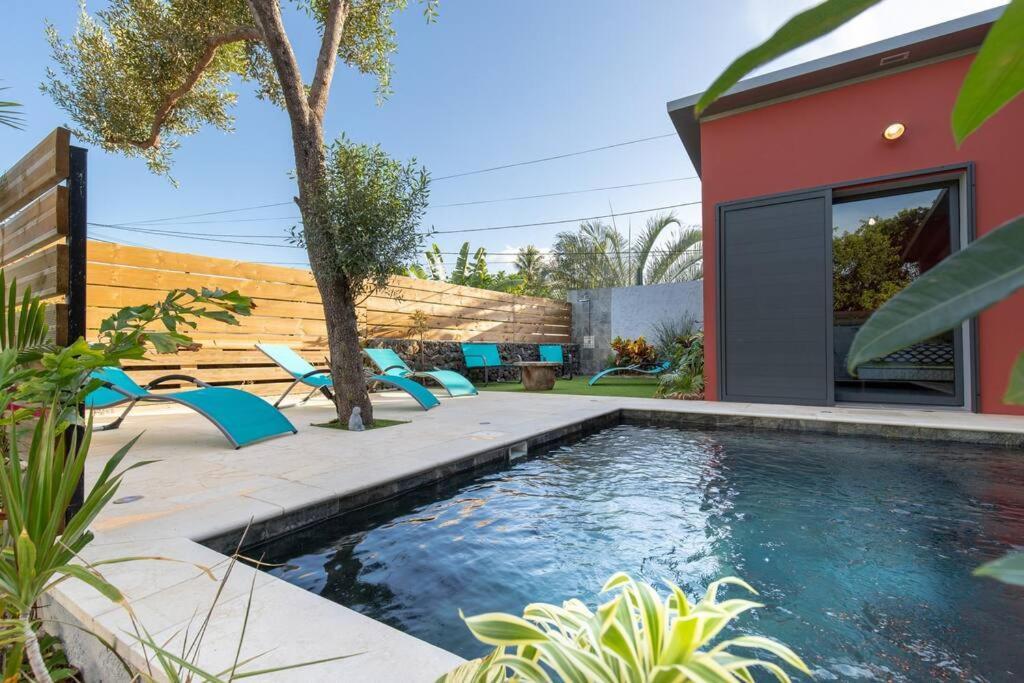 סן-פייר Villa Benjoin St-Pierre Piscine Chauffee Et Mer מראה חיצוני תמונה